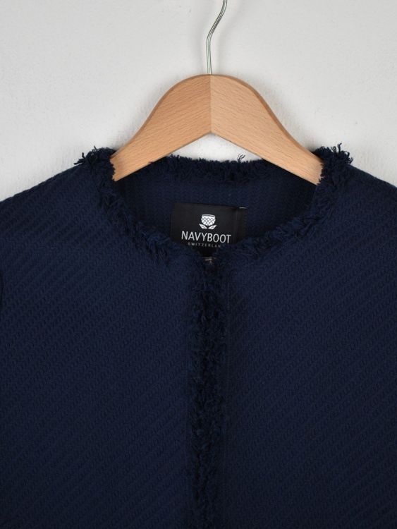 Navyboot Jacke/Blazer Gr.36, ungetragen, dunkelblau - 2ND STORY