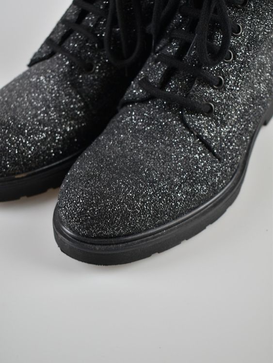 Nero Giardini Boots Gr.38, Schwarz/Glitzer - 2ND STORY