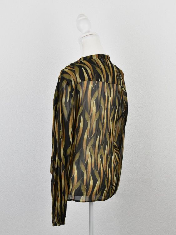 Nile Bluse, Wickeloptik, Gr.L, Viskose - Bluse - 2ND STORY