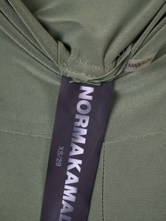 Norma Kamali Stoffhose, weites Bein, Gr.XS - S - Hose - 2ND STORY