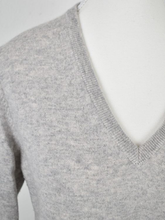 N.Peal London Kaschmir Pullover Gr.M, grau, neuwertig