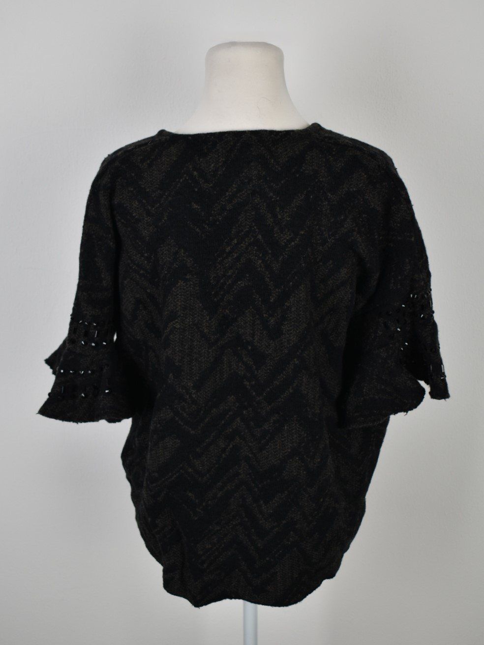 NUDE Strickpullover Gr.42 100% Wolle