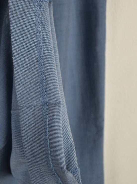 Opus Maiga Bundfaltenhose, Gr.42, blau