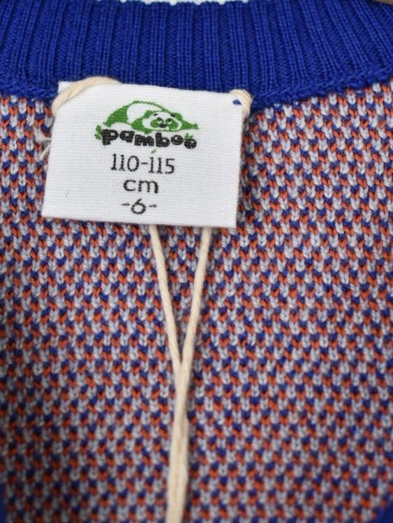 Pamboo Pullover, Grösse 110/116, neu, 100% Merino Wolle - Pullover - 2ND STORY