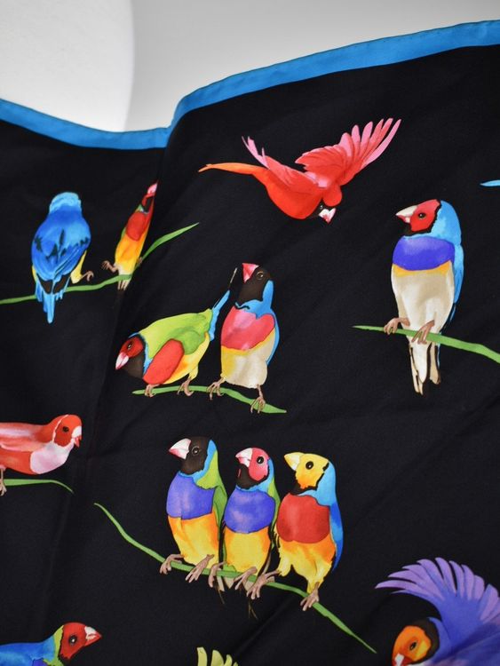 Patek Philippe Foulard "Le Papillon", 100% Seide, neuwertig - Foulard - 2ND STORY