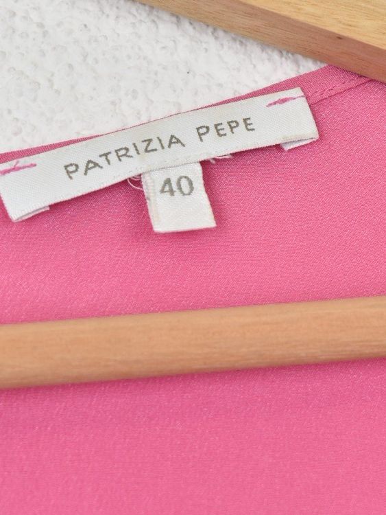 Patrizia Pepe Seidenshirt, Gr.34 (40), 100% Seide - T-Shirt - 2ND STORY
