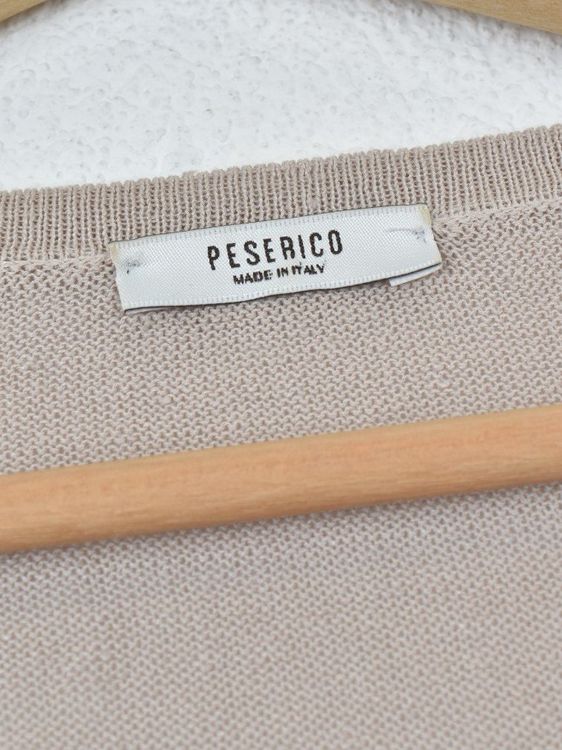 Peserico Poncho Pullover, Leinen & Baumwolle, Gr.44 (IT) - Pullover - 2ND STORY