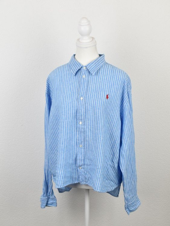 Polo Ralph Lauren Leinenbluse, Gr.XL - Bluse - 2ND STORY