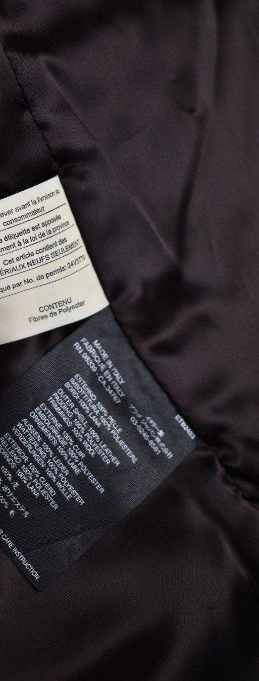 Prada Lederjacke Gr.48 - 2ND STORY