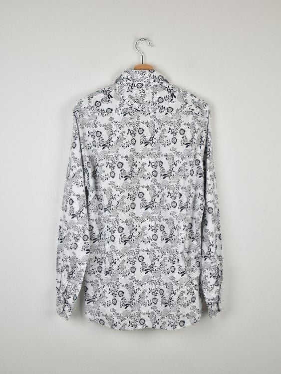 Pure H.Tico Hemd, slim fit, Gr.L, 100% Baumwolle, neuwertig