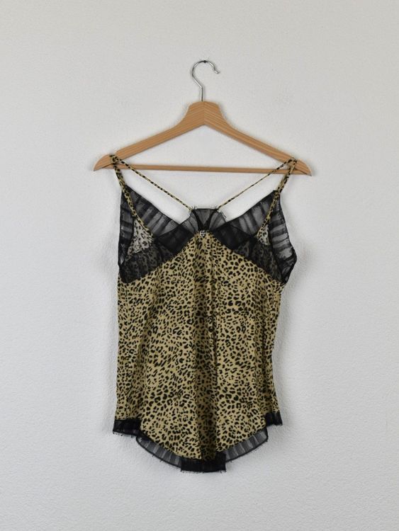Replay Top, Leoprint, Gr.XS, Viskose - Top - 2ND STORY
