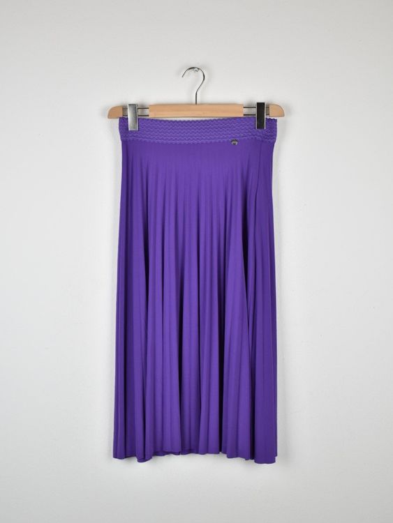 Rich & Royal Plissee Rock, neu, Gr.40 - 2ND STORY