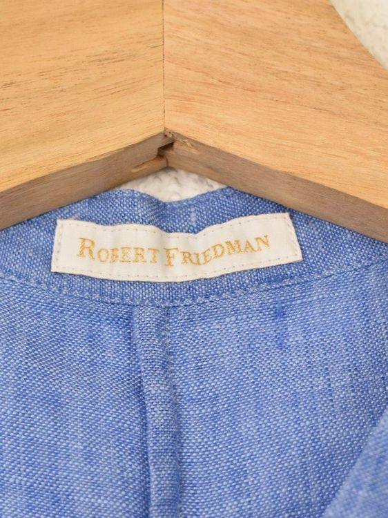 Robert Friedman Leinenbluse, Gr.XS-S, oversized - Bluse - 2ND STORY