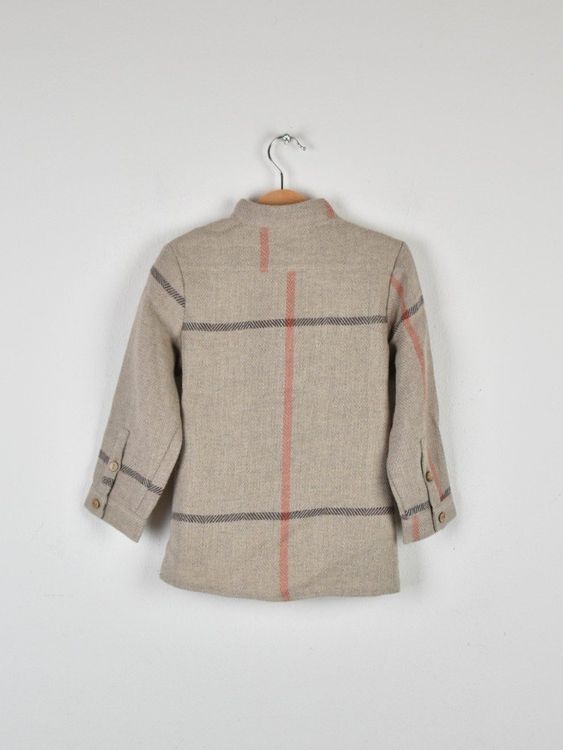 Roe & Joe Hemd, unisex, mit Leinen & Wolle, Gr.104, neu - 2ND STORY