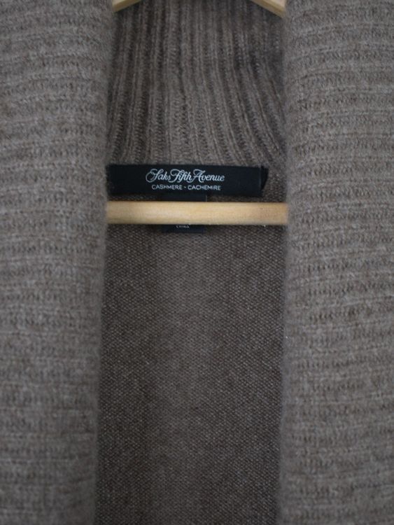 Saks Fifth Avenue Kaschmir Strickjacke Gr.M, oversized