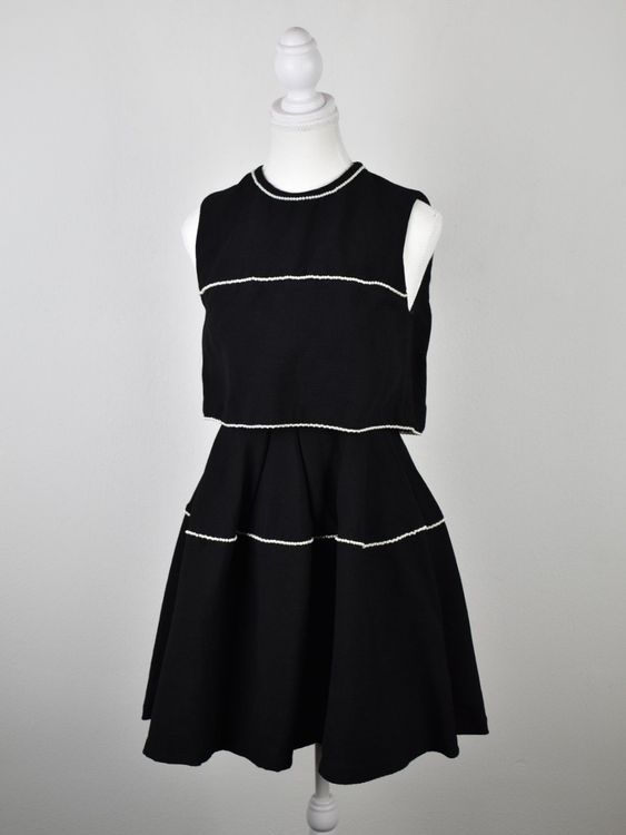 Sandro Paris Kleid, Gr.1 (34), mit Perlen - Kleid - 2ND STORY
