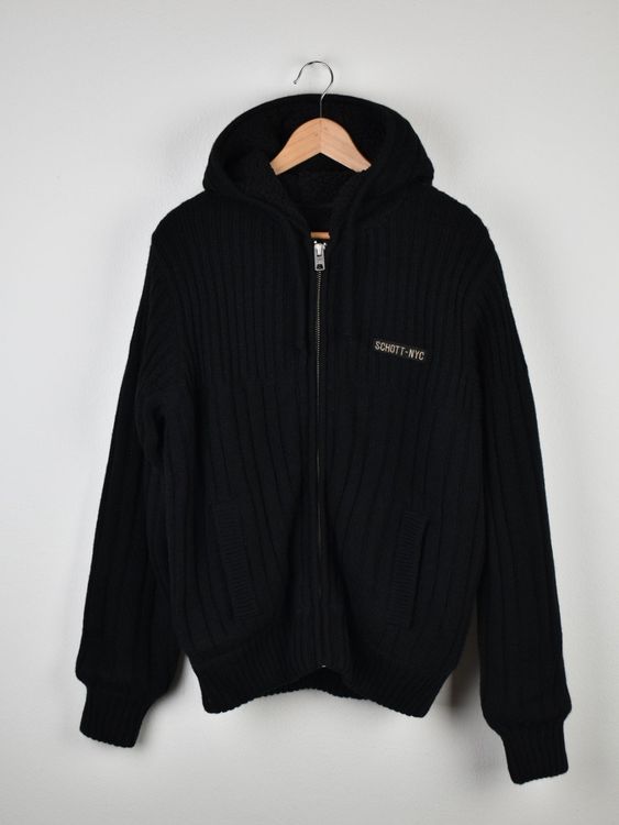 Schott Strickjacke, gefüttert Gr.L - 2ND STORY