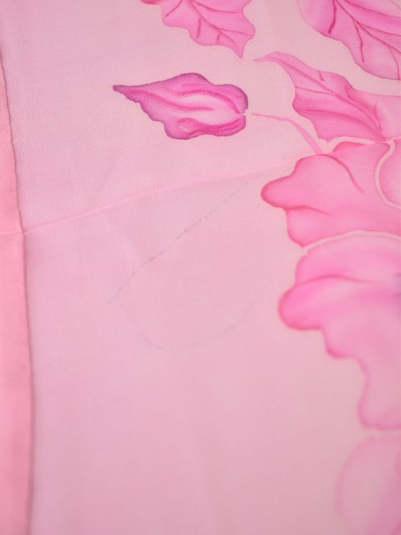 Seidenschal, handbemalt, Unikat, 51 x 146cm - 2ND STORY