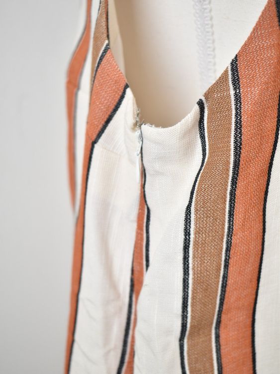 Sézane Pauline Mini - Kleid, ivory/rust, Gr.44 - Kleid - 2ND STORY