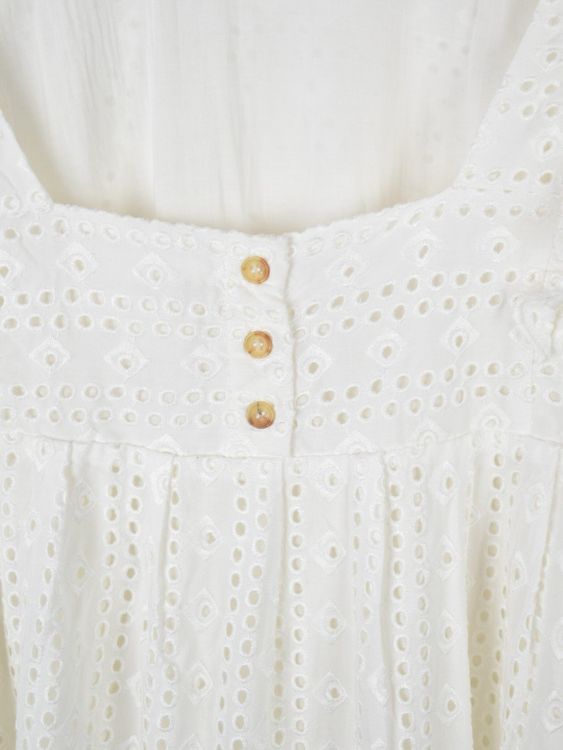 Sézane Top, Gr.44, offwhite, neuwertig, 100% Viskose - Top - 2ND STORY