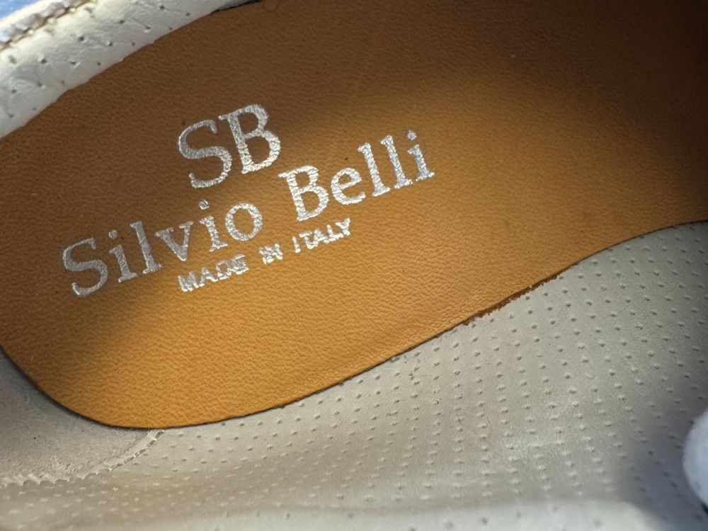 Silvio Belli Sneaker Gr.39, neuwertig, Leder - 2ND STORY