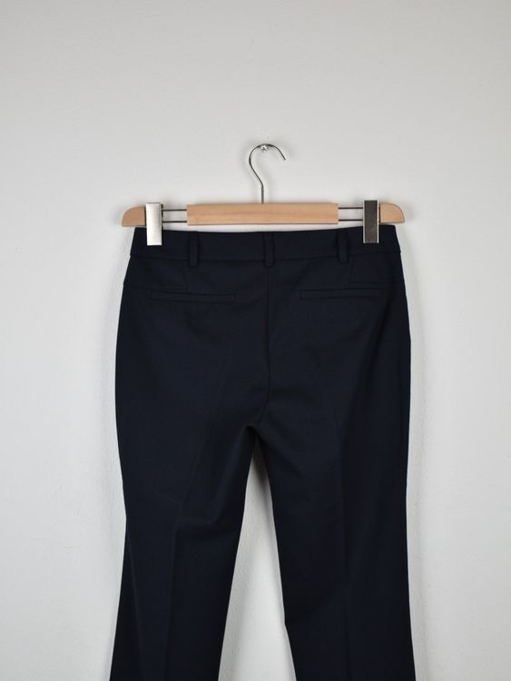 S.Oliver Premium Bundfaltenhose Gr.34, dunkelblau - 2ND STORY
