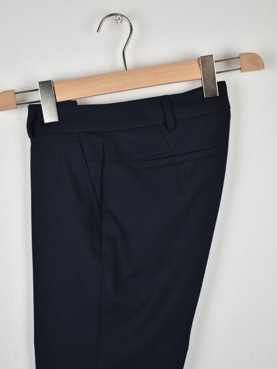 S.Oliver Premium Bundfaltenhose Gr.34, dunkelblau