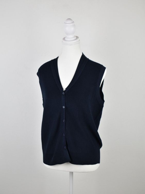 Someday Strick Gilet Gr.38, dunkelblau, neuwertig