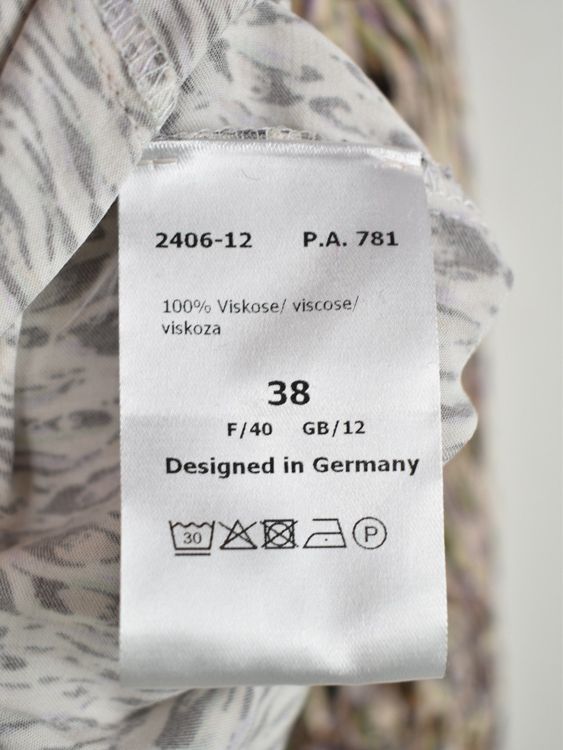 Sommermann Langarmshirt, Gr.38, neu, 100% Viskose - 2ND STORY