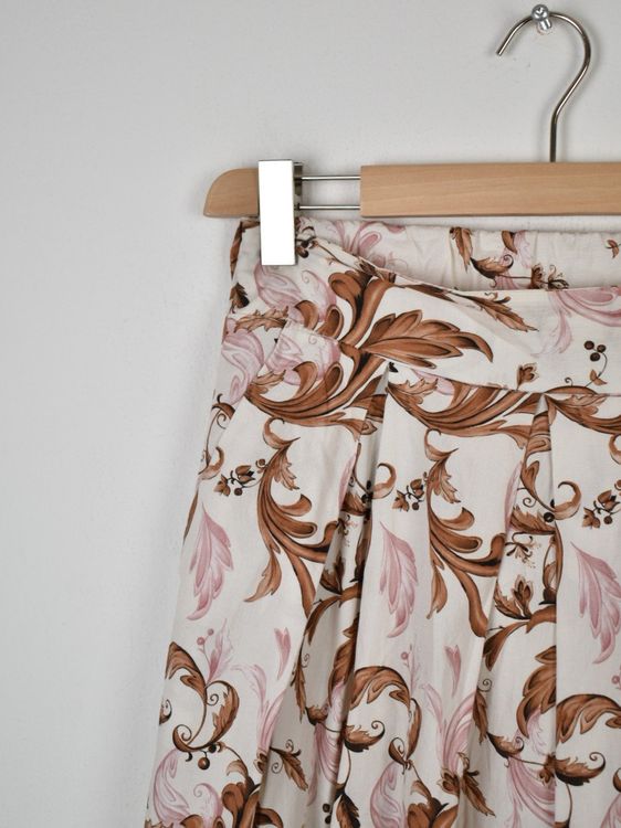 Susy Mix Midi Rock 100% Baumwolle, Gr.38/40 - 2ND STORY