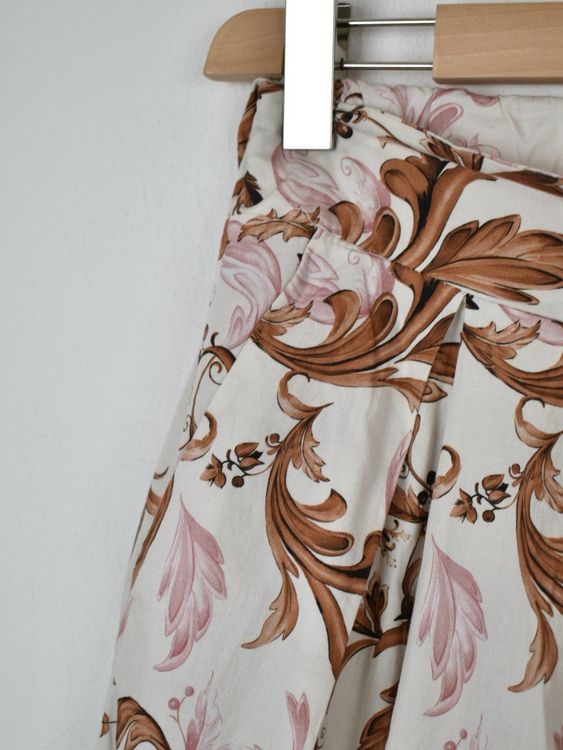 Susy Mix Midi Rock 100% Baumwolle, Gr.38/40 - 2ND STORY