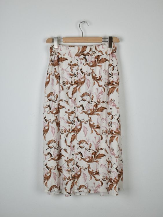 Susy Mix Midi Rock 100% Baumwolle, Gr.38/40 - 2ND STORY