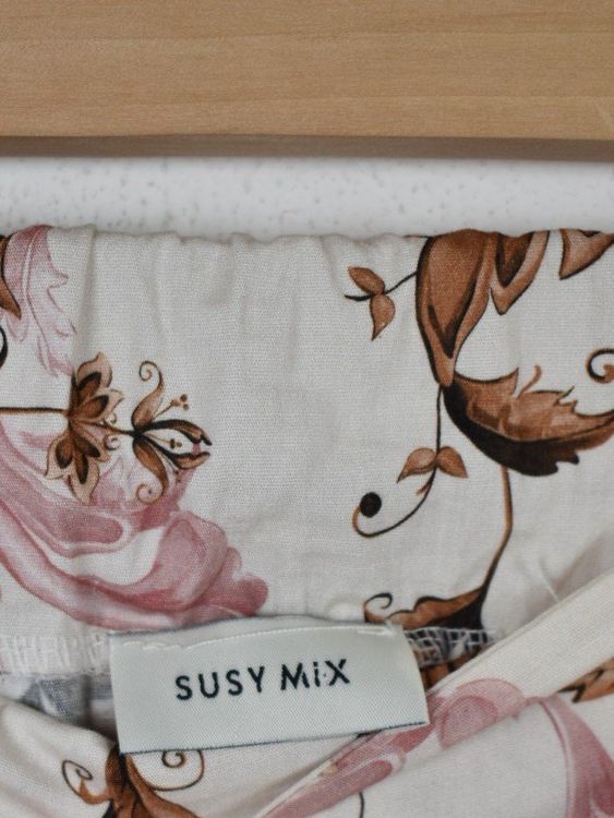 Susy Mix Midi Rock 100% Baumwolle, Gr.38/40