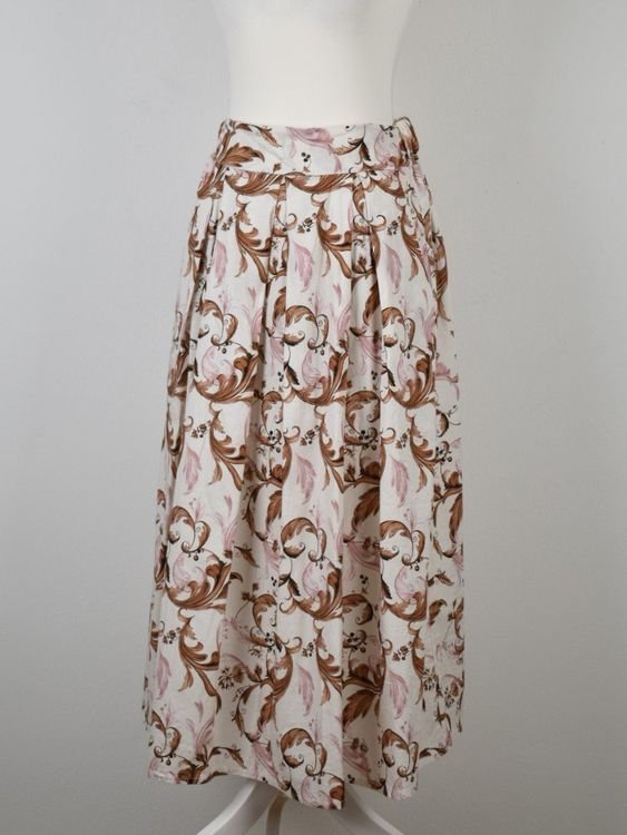 Susy Mix Midi Rock 100% Baumwolle, Gr.38/40 - 2ND STORY