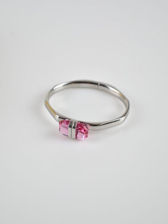 Swarovski "Lucent" Armreif, Edelstahl, Damen - 2ND STORY