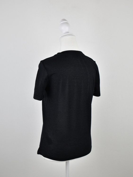 Ted Baker T-Shirt, schwarz/Glitzer Gr.36, 70% Viskose | 2ND STORY
