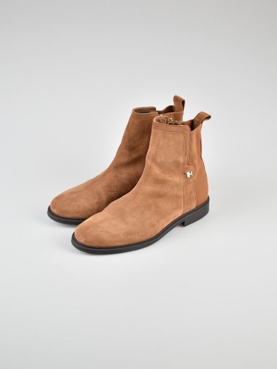 Tommy Hilfiger Stiefeletten Gr.39, Wildleder, neuwertig