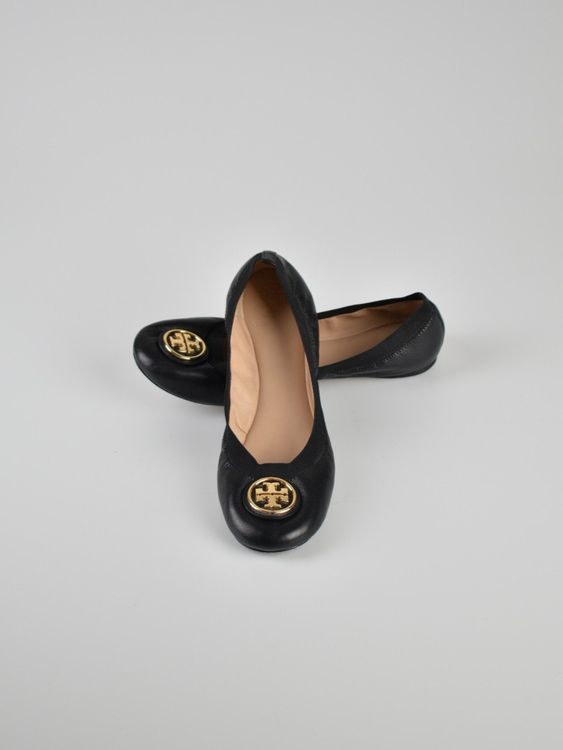 Tory Burch Ballerina "Caroline" Gr.40 (10M), neuwertig - 0