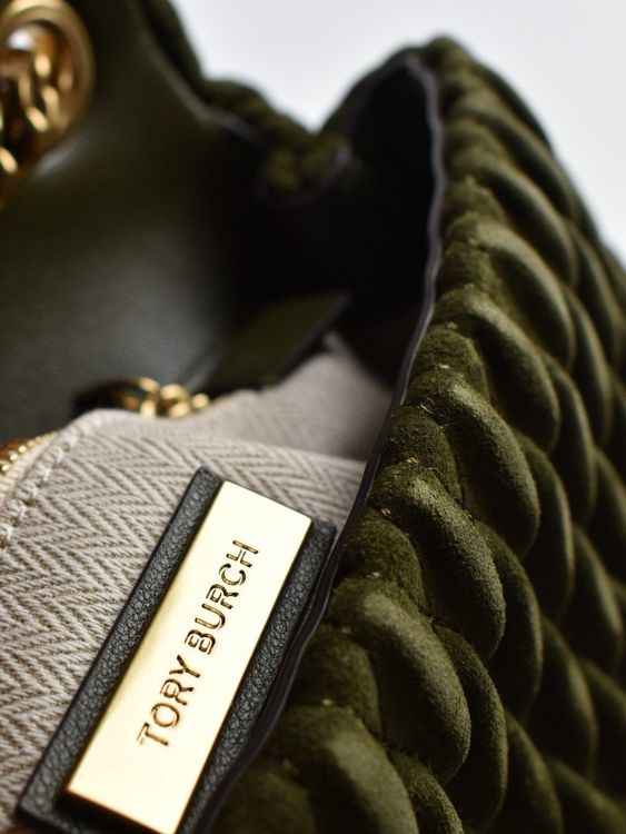 Tory Burch Small Kira Schulter/Umhängetasche, khaki