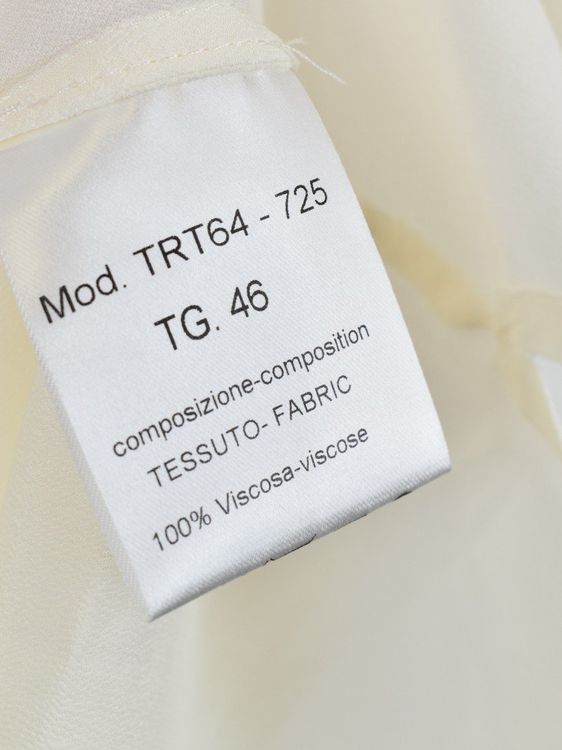 True Royal Bluse, offwhite mit Stickerei, Gr.40 (IT46) - Bluse - 2ND STORY