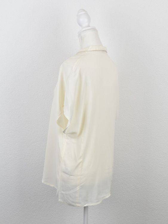 True Royal Bluse, offwhite mit Stickerei, Gr.40 (IT46) - Bluse - 2ND STORY