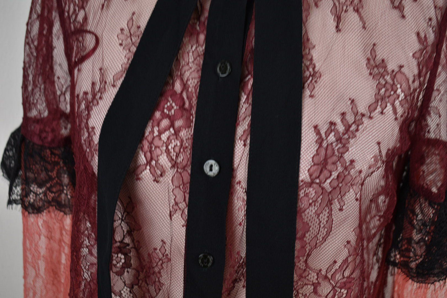 Twinset Bluse aus Spitze Gr.38 - 2ND STORY