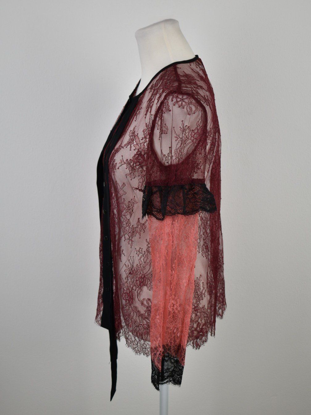 Twinset Bluse aus Spitze Gr.38 - 2ND STORY