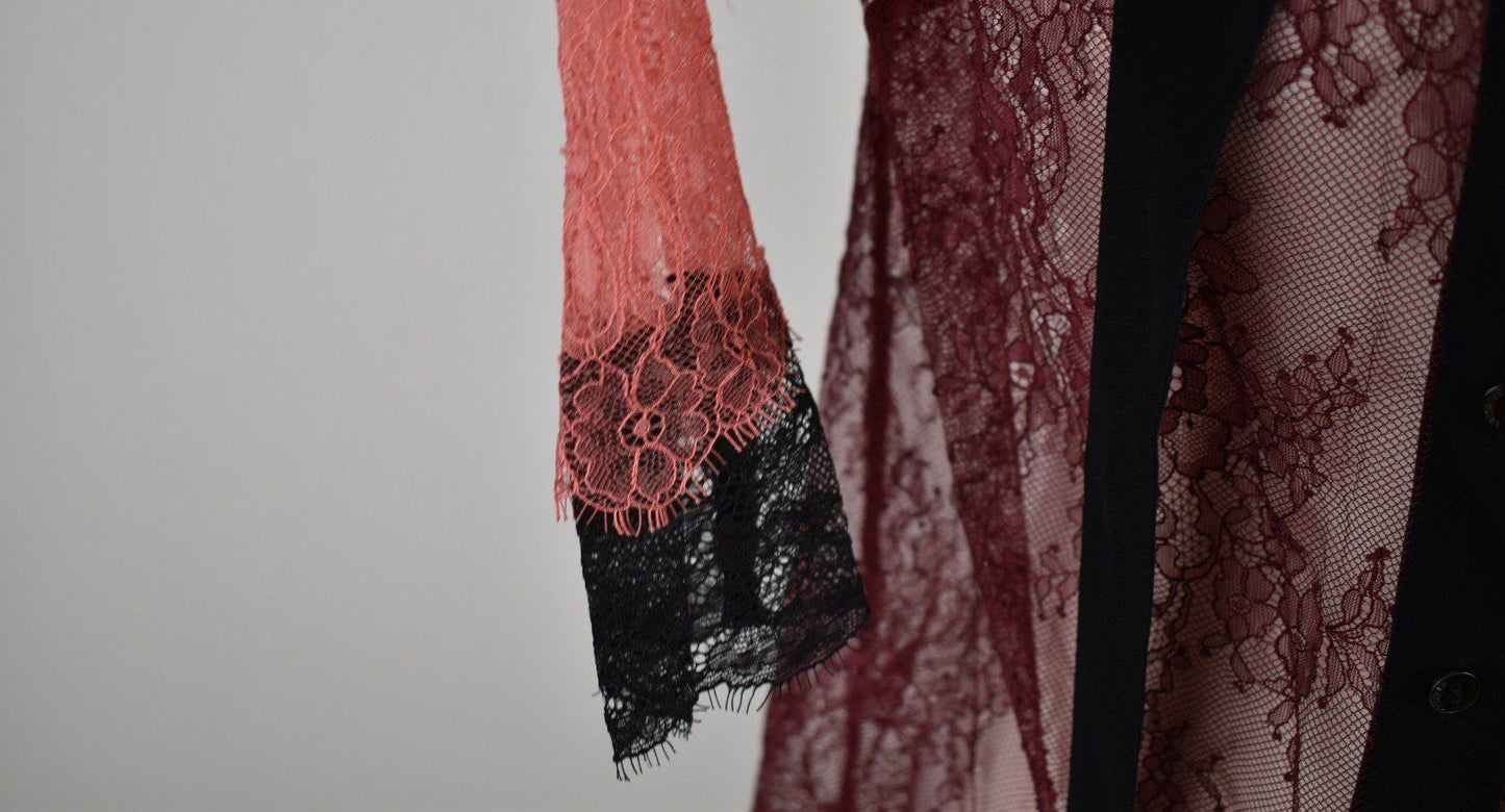 Twinset Bluse aus Spitze Gr.38 - 2ND STORY