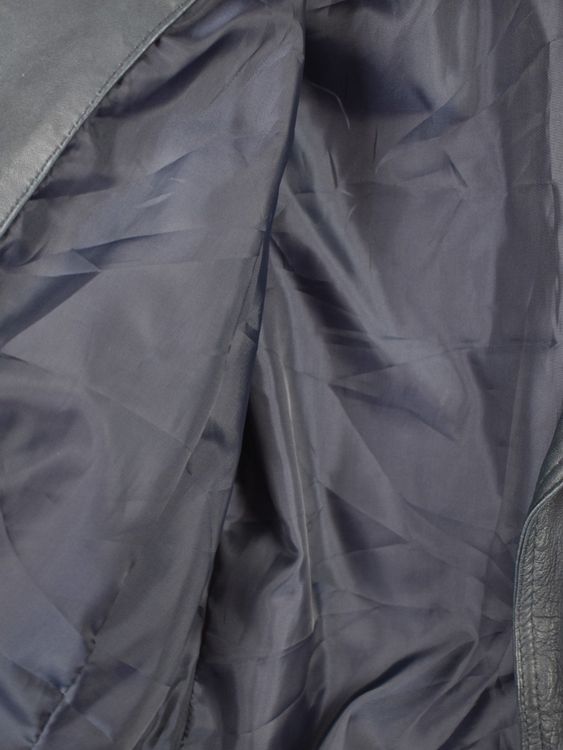 Way Leather Lederjacke Gr.M, blau, Lamm
