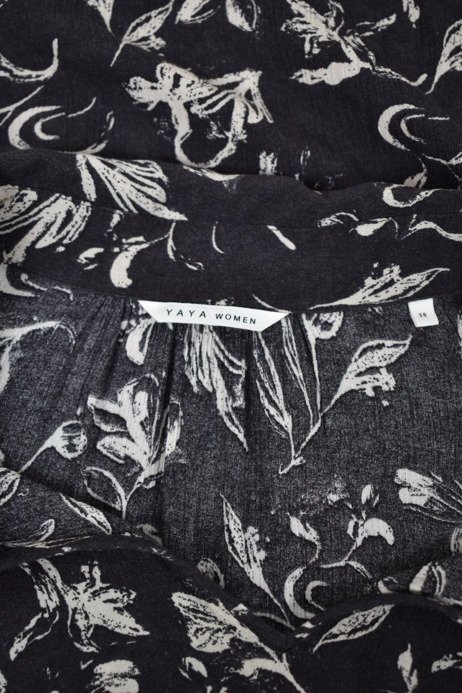 YAYA Women Bluse Gr.38 100% Viskose