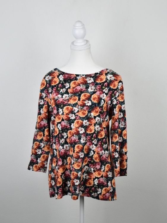 Zaida Shirt, Gr.42, 95% Baumwolle - Langarmshirt - 2ND STORY