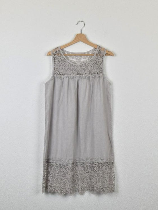 120%lino Kleid, Gr.36/38 (42) - Kleid - 2ND STORY