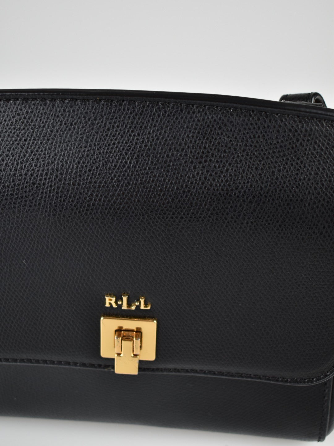 Ralph Lauren Umhängetasche, Leder,schwarz - 4