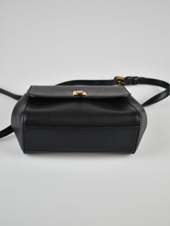 Ralph Lauren Umhängetasche, Leder,schwarz - 3
